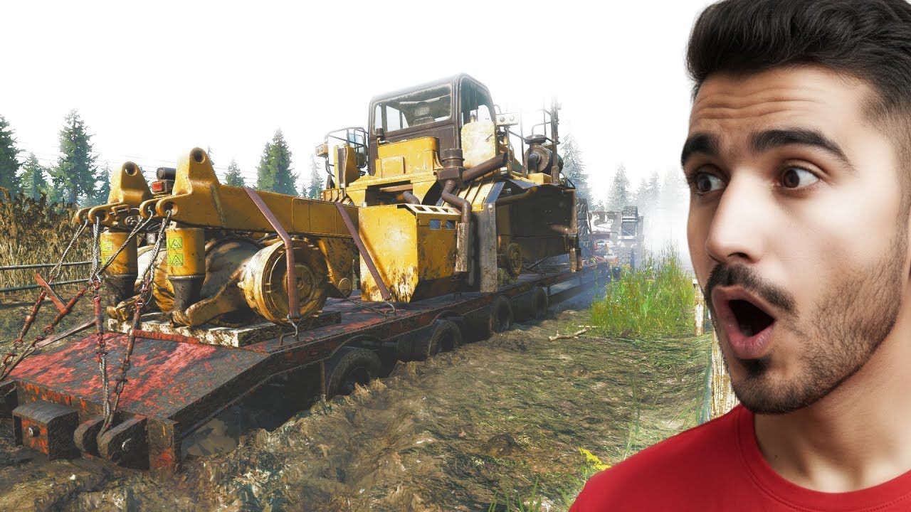 Ultimate Truck Transport Challenge in SnowRunner! | SnowRunner | EnhCrea #55