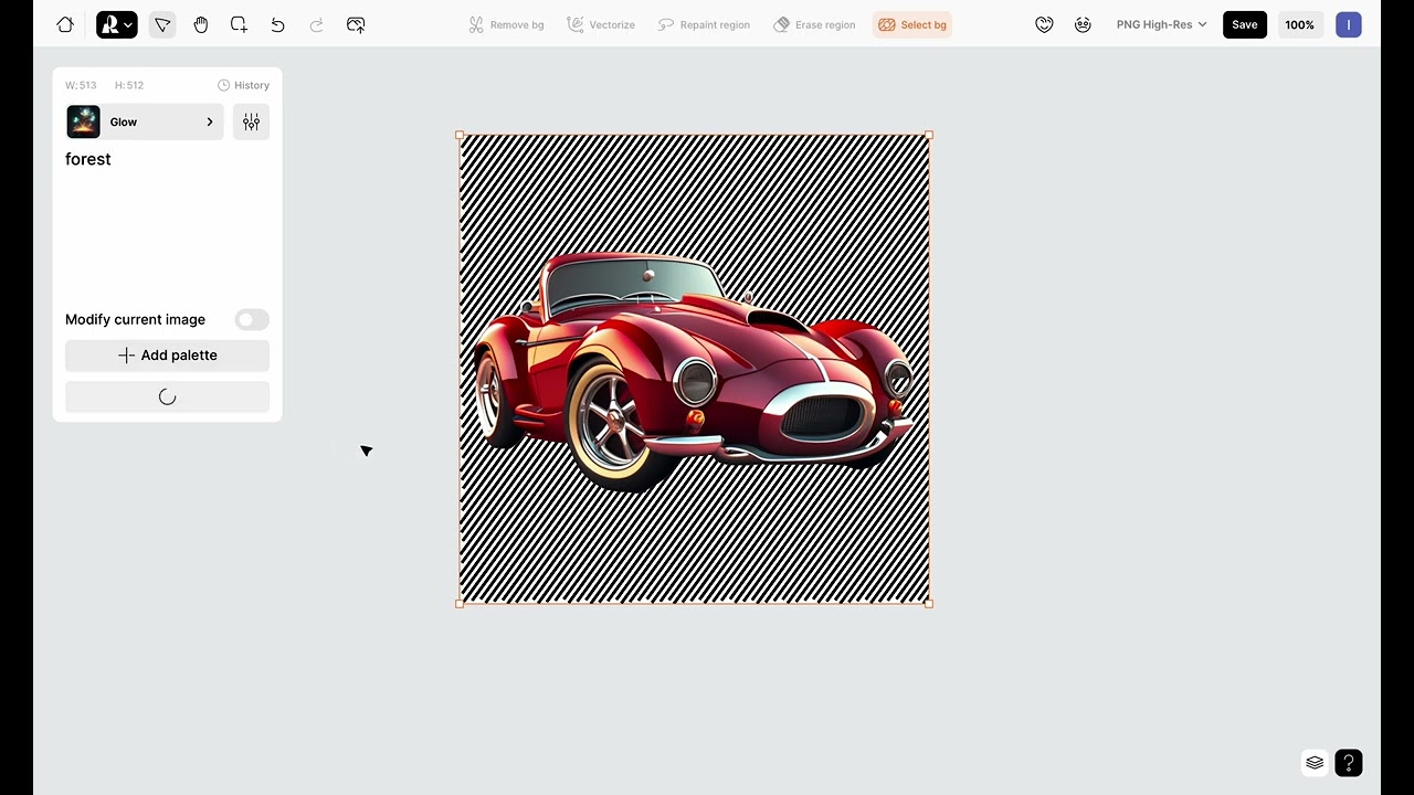 Recraft &mdash; Background Selection