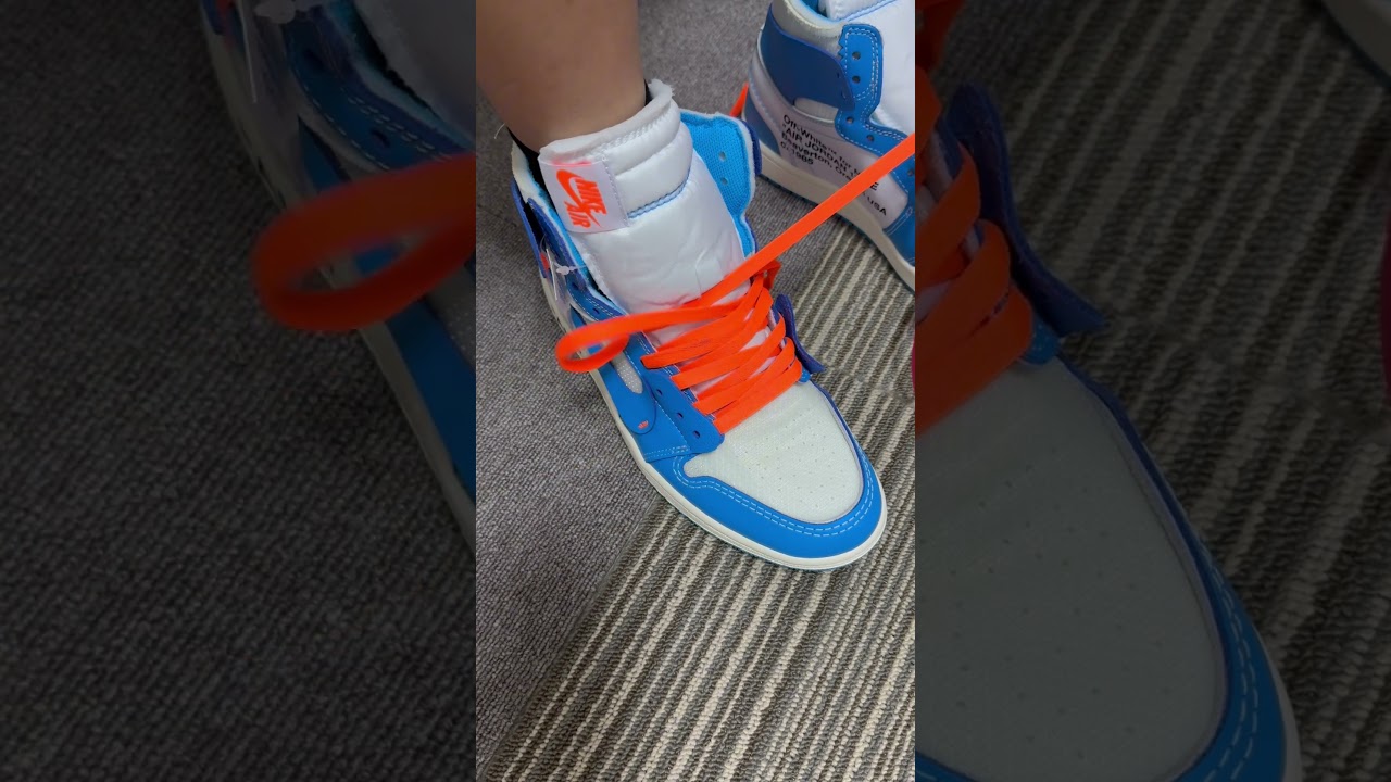 How to lace Jordan 1 unc 