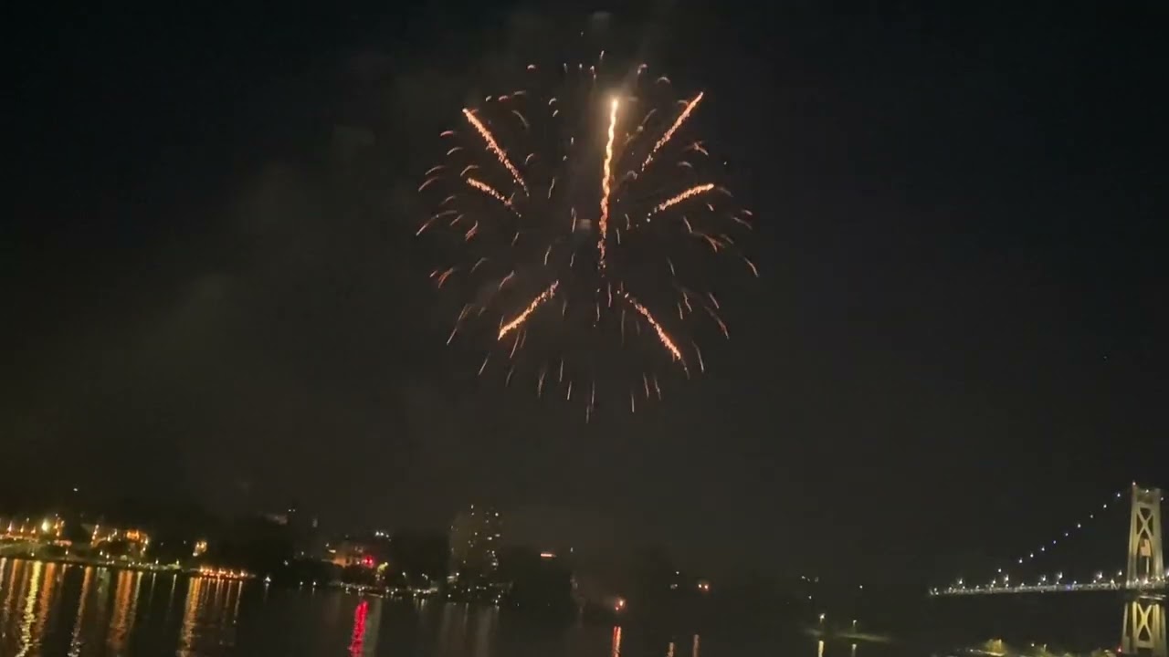 Train interrupts July 4th Firework’s