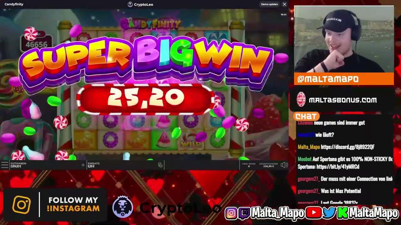 CANDYFINITY SUPERBONUS BIG WIN SESSION / Yggdrasil