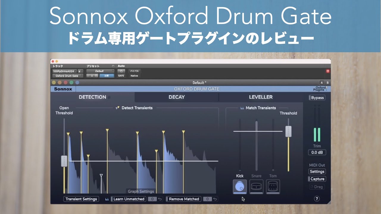 Обзор "Sonnox Oxford Drum Gate". [DTM / Как использовать]