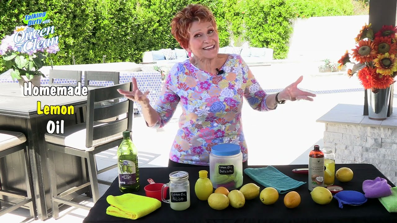 Homemade LEMON OIL Formula