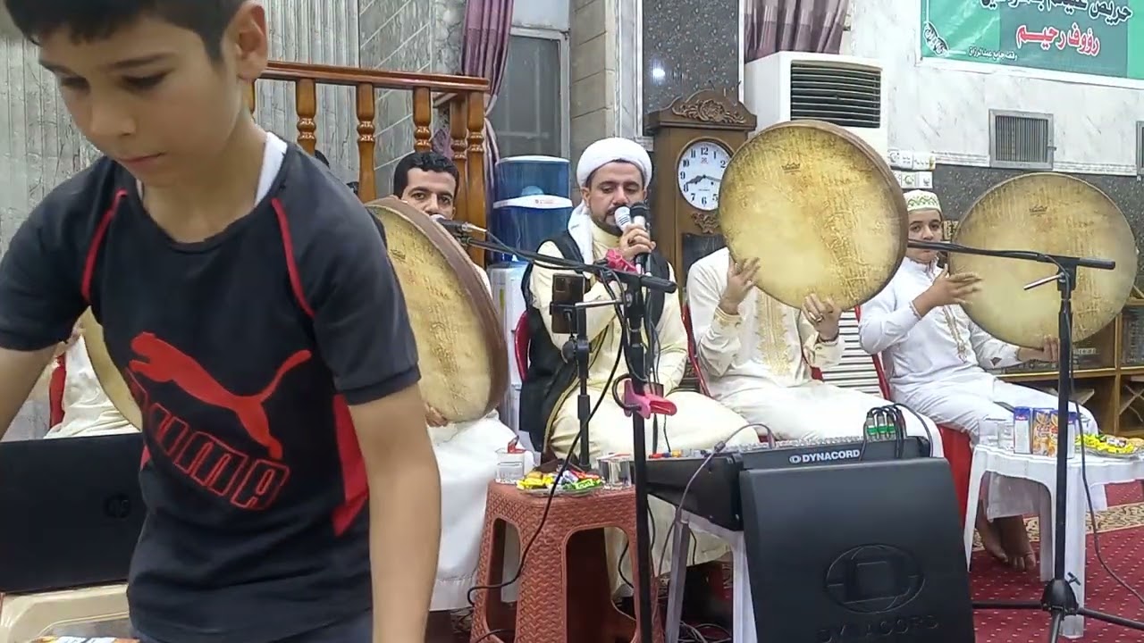 يا رياح الطيب هبي وهلهلي .... فرقة المورد - الشيخ عمر المورد