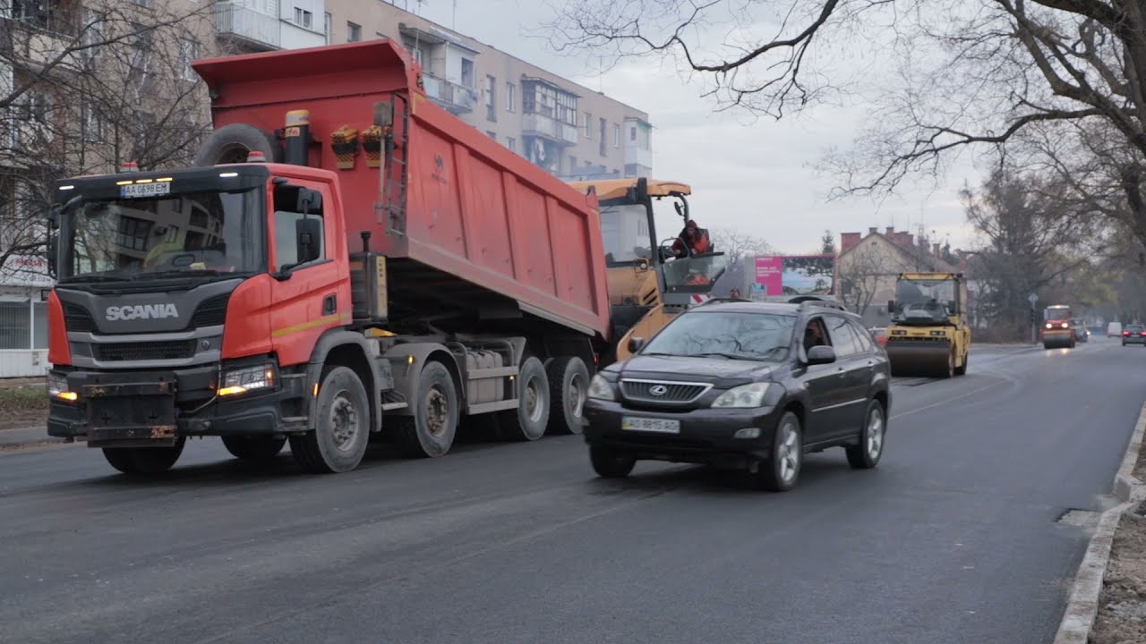 В Ужгороді завершують капітальний ремонт важливої магістральної дороги – вулиці Собранецької