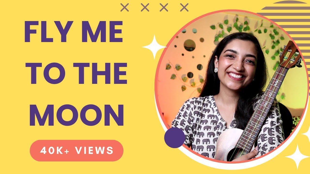 Play Fly Me To The Moon On Ukulele Tutorial | Sayali Tank