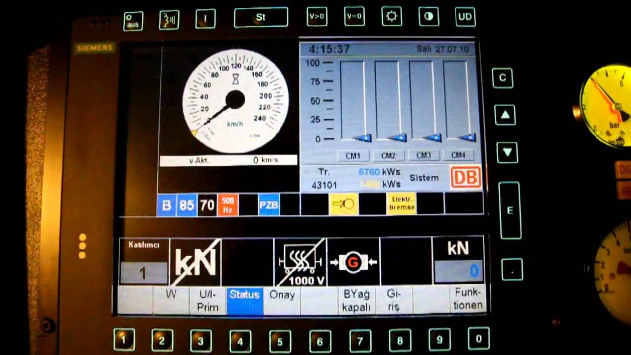 Taurus / BR182 Displayfunktionen usw.