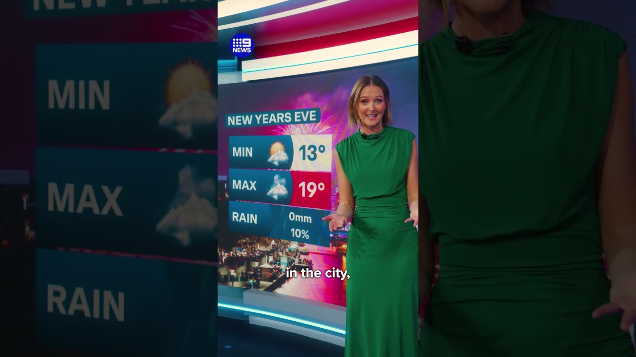 Melbourne's New Year's Ever weather forecast | 9 News Australia