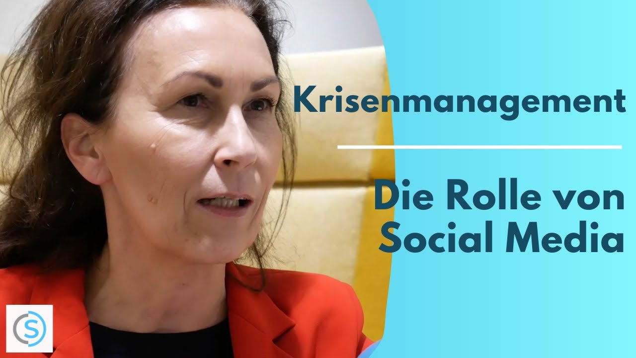 Social Media im Krisenmanagement | Manuela Asam bei CSTV