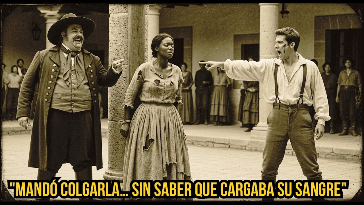 El CORONEL Mandó Colgar a una Esclava por Robar Comida… pero su Hijo Confesó que Llevaba su Nieto