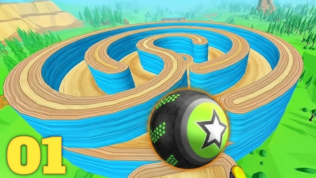 Going Balls, SpeedRun, Going Balls Portal Run Gameplay Level 999 