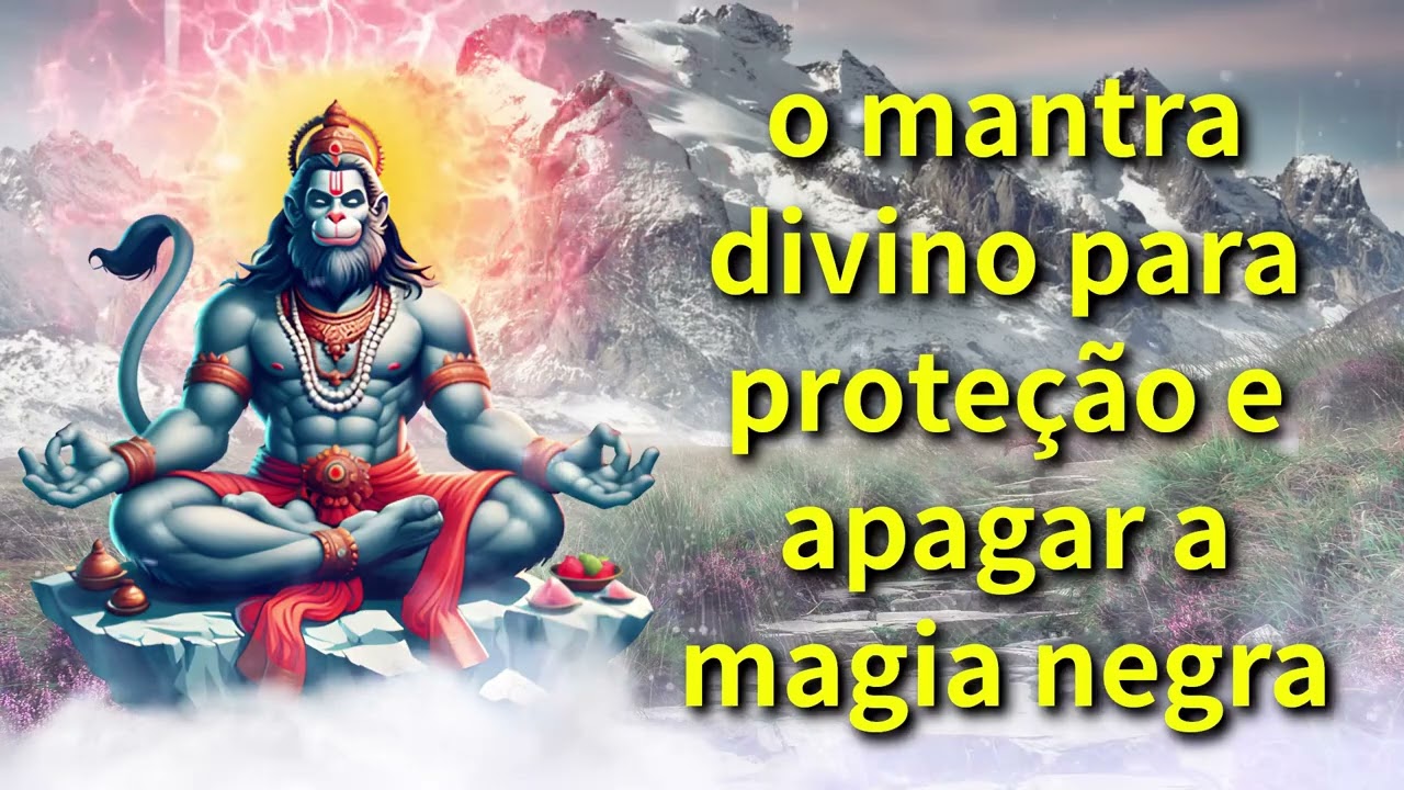 o mantra divino para proteção e apagar a magia negra