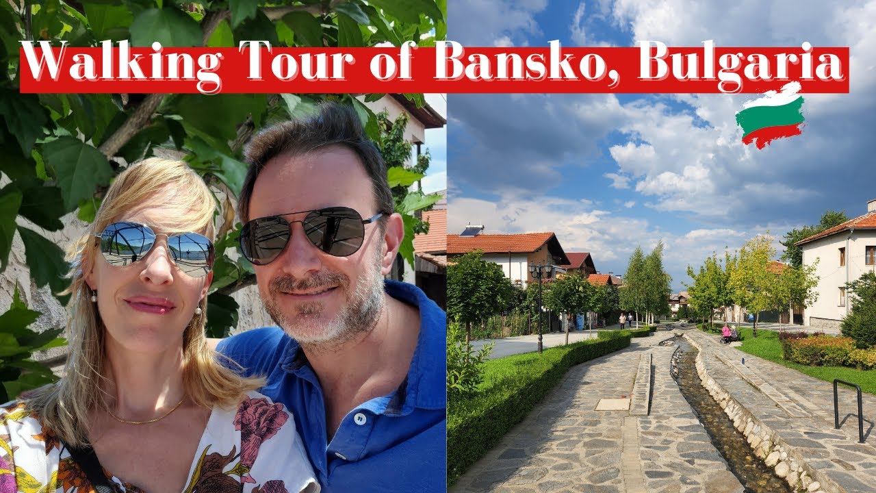 Bansko 🇧🇬 Summer🌞Walking Tour  Favorite Spots as Digital Nomads [Bulgaria] 4k