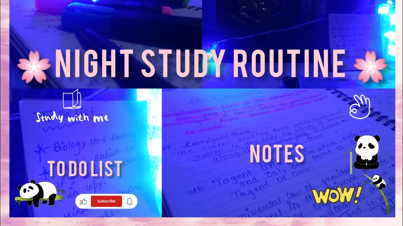 night study routine 🌸🍀#motivation #studyvlog #studyinspo #students #9grader