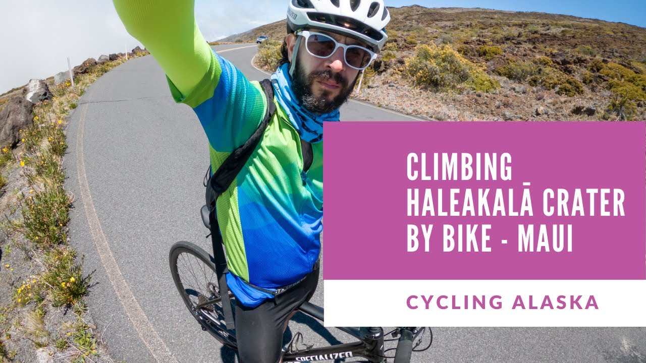 Climbing Haleakala Crater by Bike