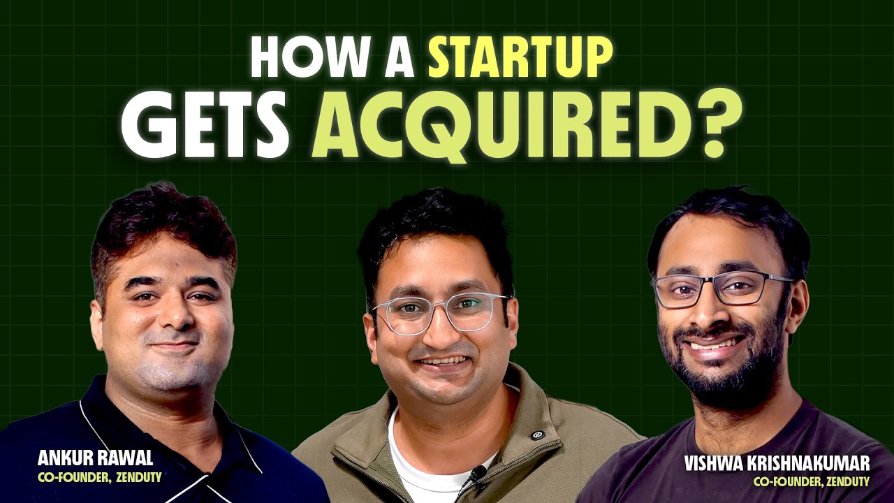 The Most Untalked SaaS Acquisition of 2025 with Zenduty Founders | Ankur & Vishwa