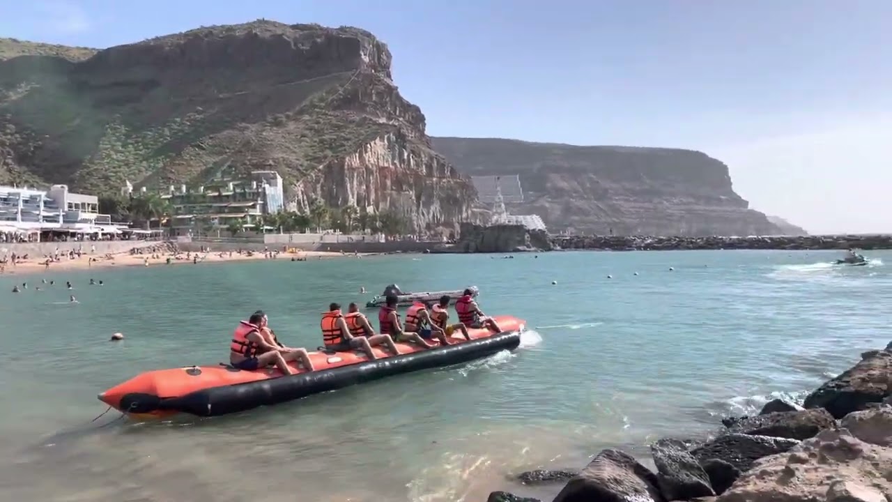 Banana boat and Para sailing in Gran Canaria