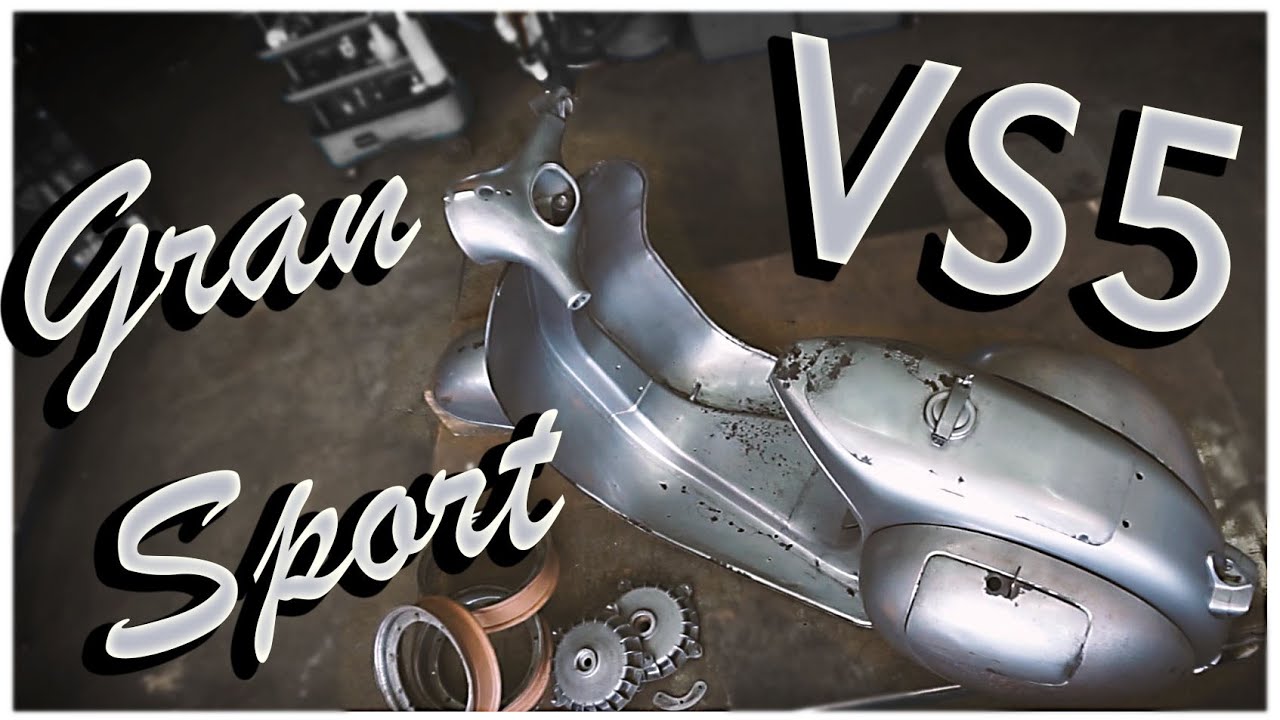 Vespa GS3 -  Patinalackierung und Blecharbeiten | bodywork and patina paintjob |Vespa carrozzeria