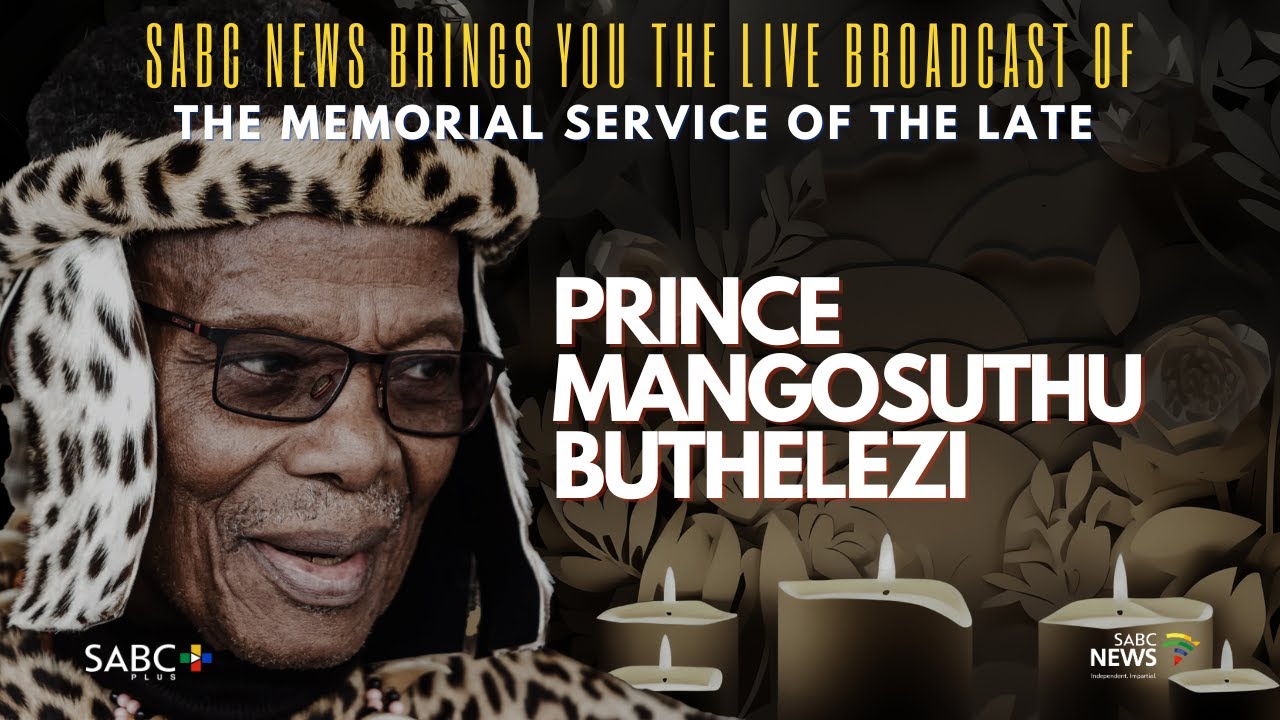 Memorial service of Prince Mangosuthu Buthelezi
