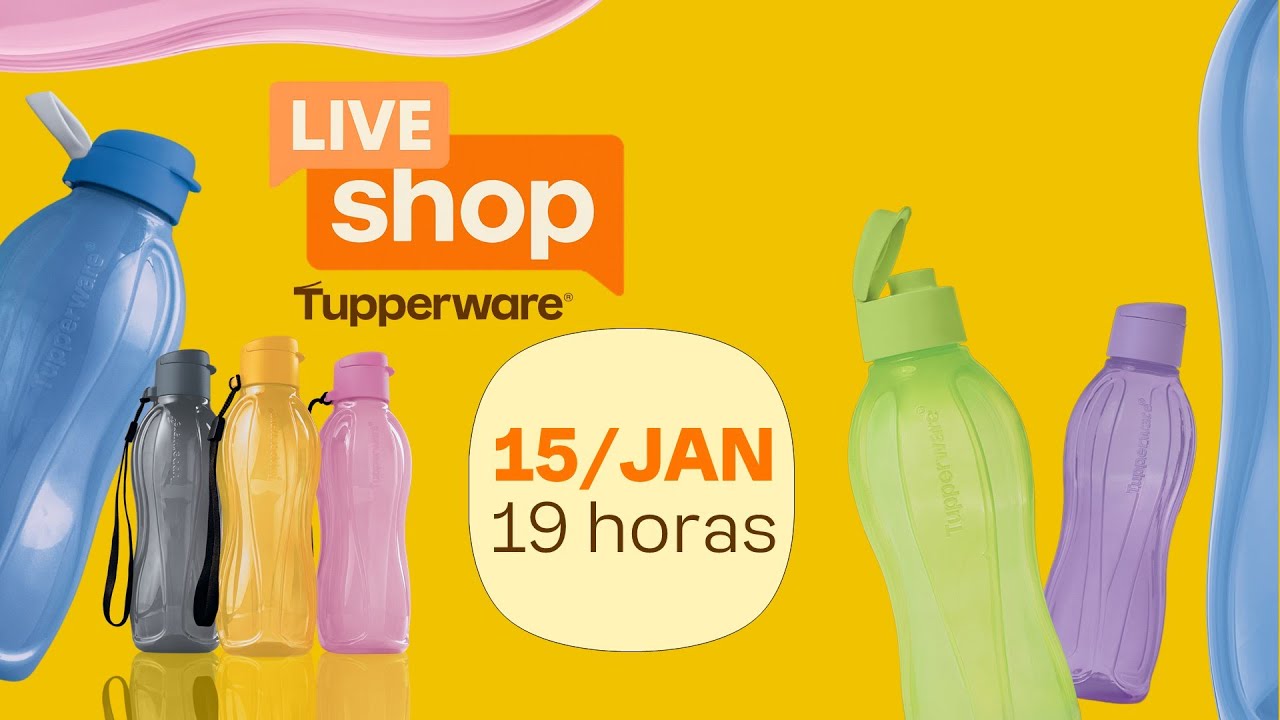 LIVE Shop Tupperware Carioca | Novidades, Ofertas e Lançamentos – Vitrine 01/2026