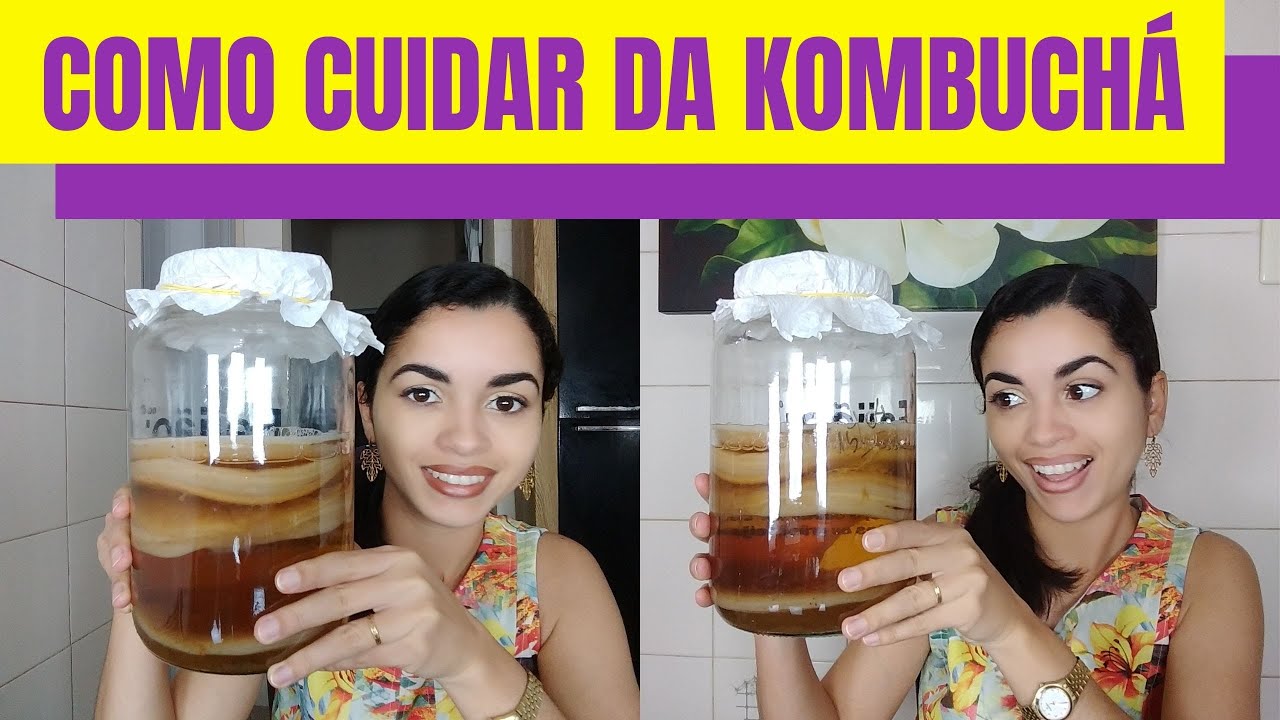 KOMBUCHÁ - Como FAZER da hora que eu ganho até dar SABOR E GÁS com a Segunda fermentação.