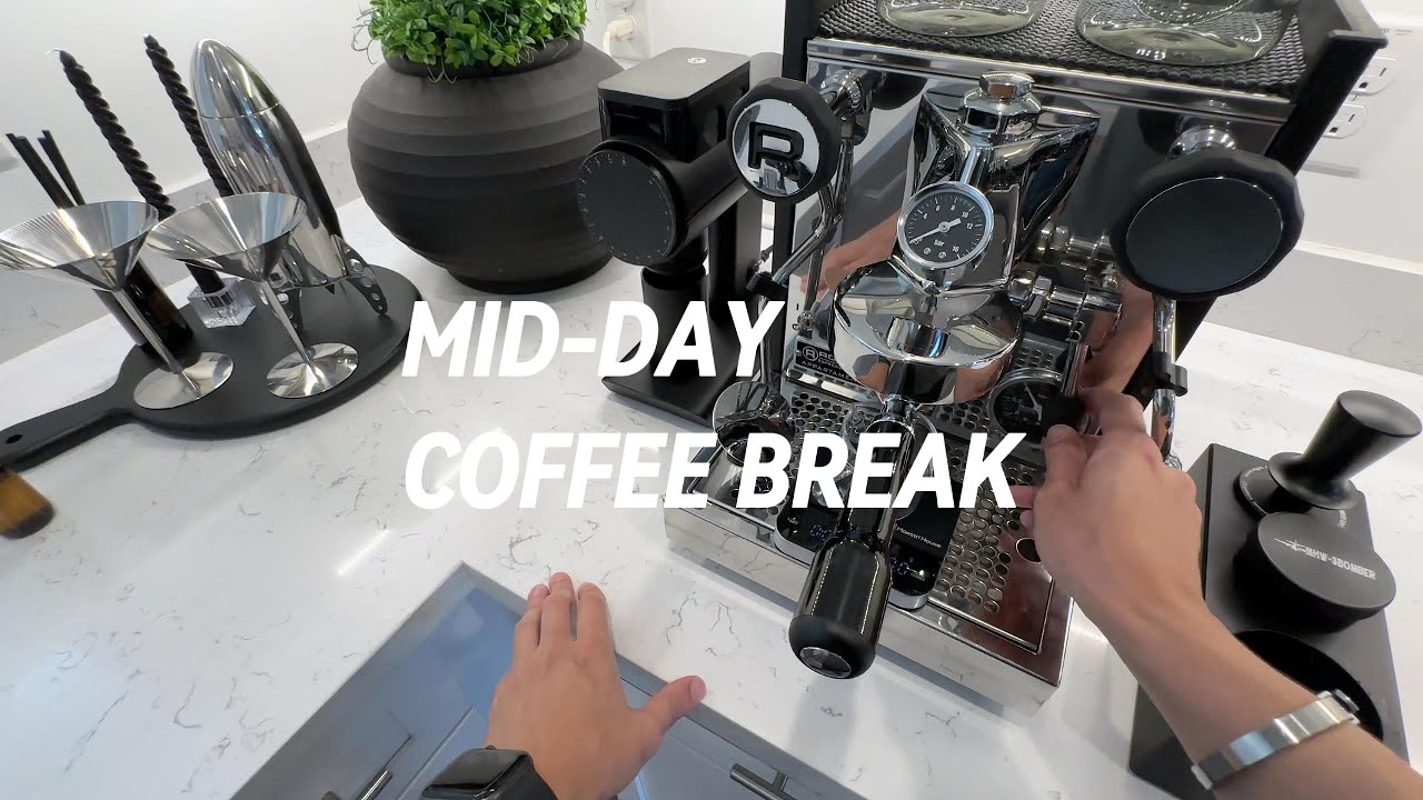 POV Mid-Day coffee break #icedlatte