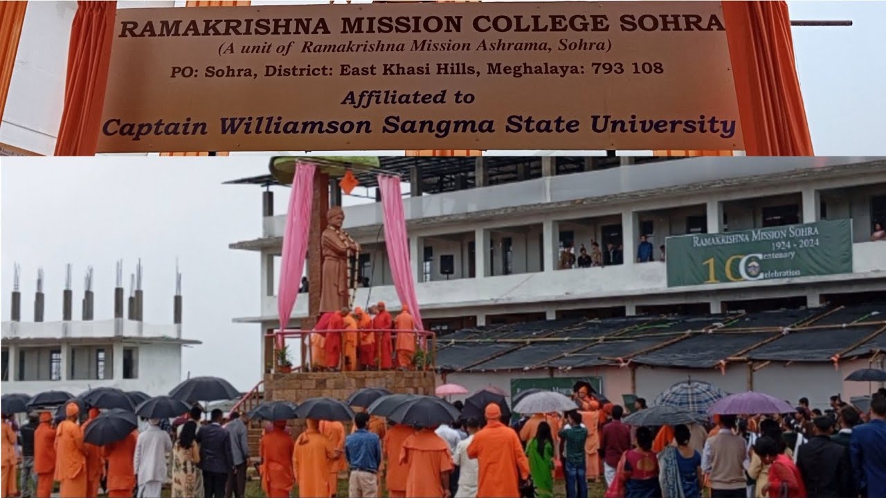 RAMAKRISHNA MISSION COLLEGE SOHRA....#mawsmai