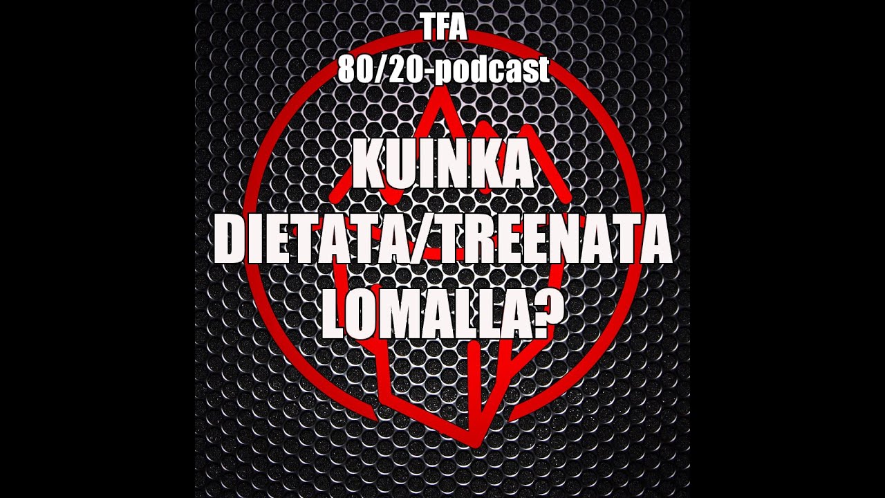Kuinka dieetata/treenata lomalla?