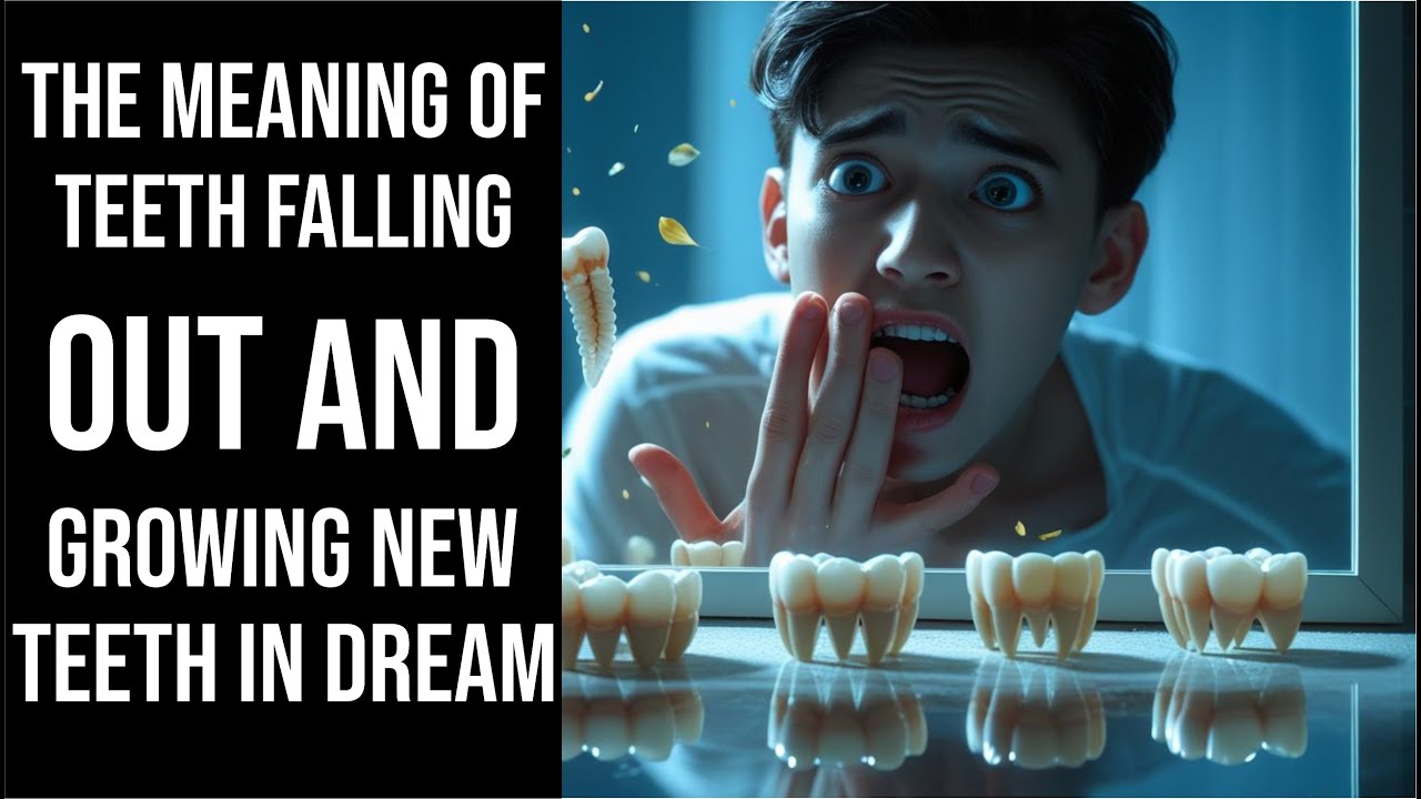 Teeth falling Out Dream Meaning |Dream Interpretation New teeth Growing