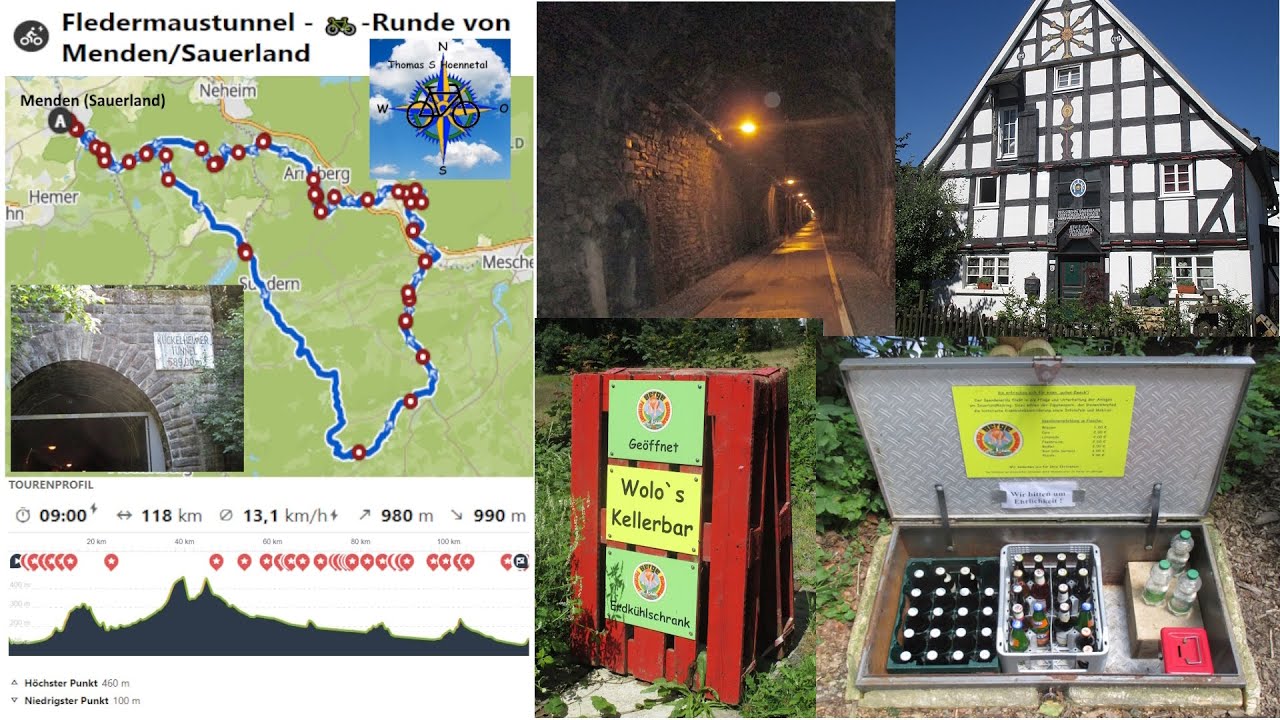 Radtour zum Fledermaustunnel