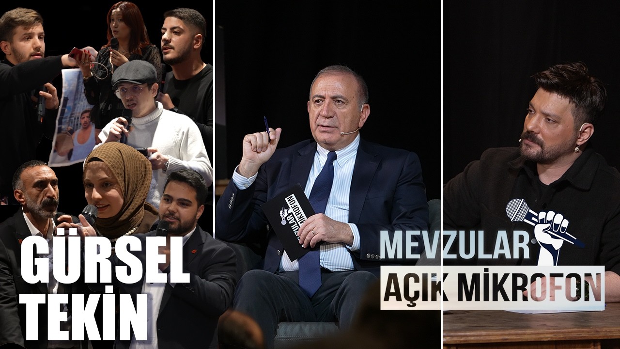 Mevzular A&ccedil;ık Mikrofon | G&uuml;rsel Tekin