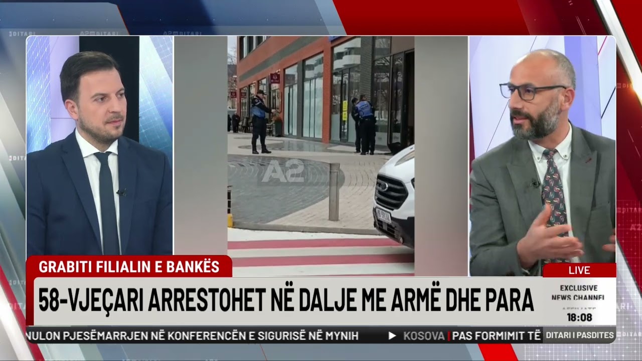 Grabitja e bankës në Tiranë Basha: Përdori armë më fuqi të madhe zjarri janë për njerëz profesionist
