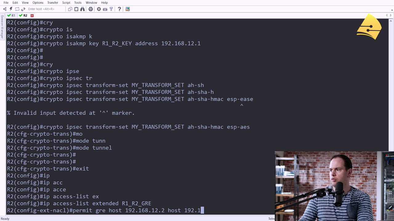 IPv6 over IPv4 GRE with IPSec
