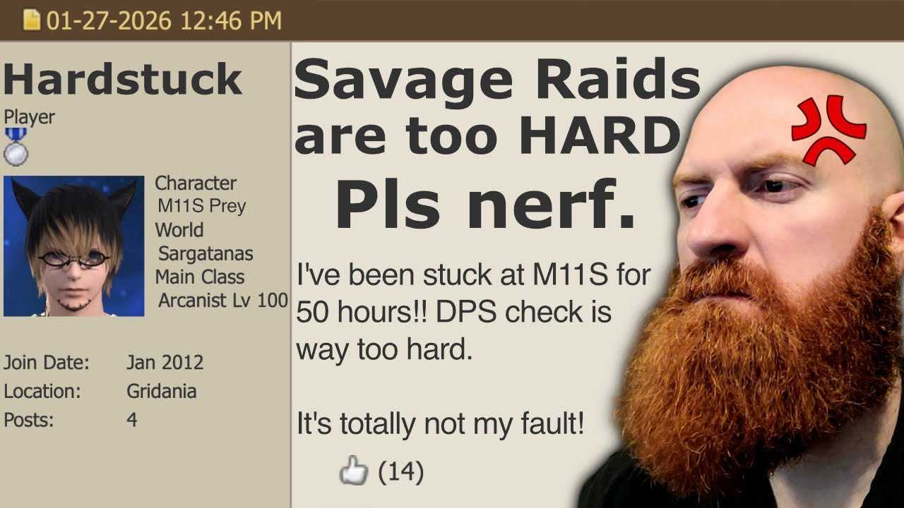 FFXIV Savage Raids are Too Hard ?? Players Complain on the Official Forum