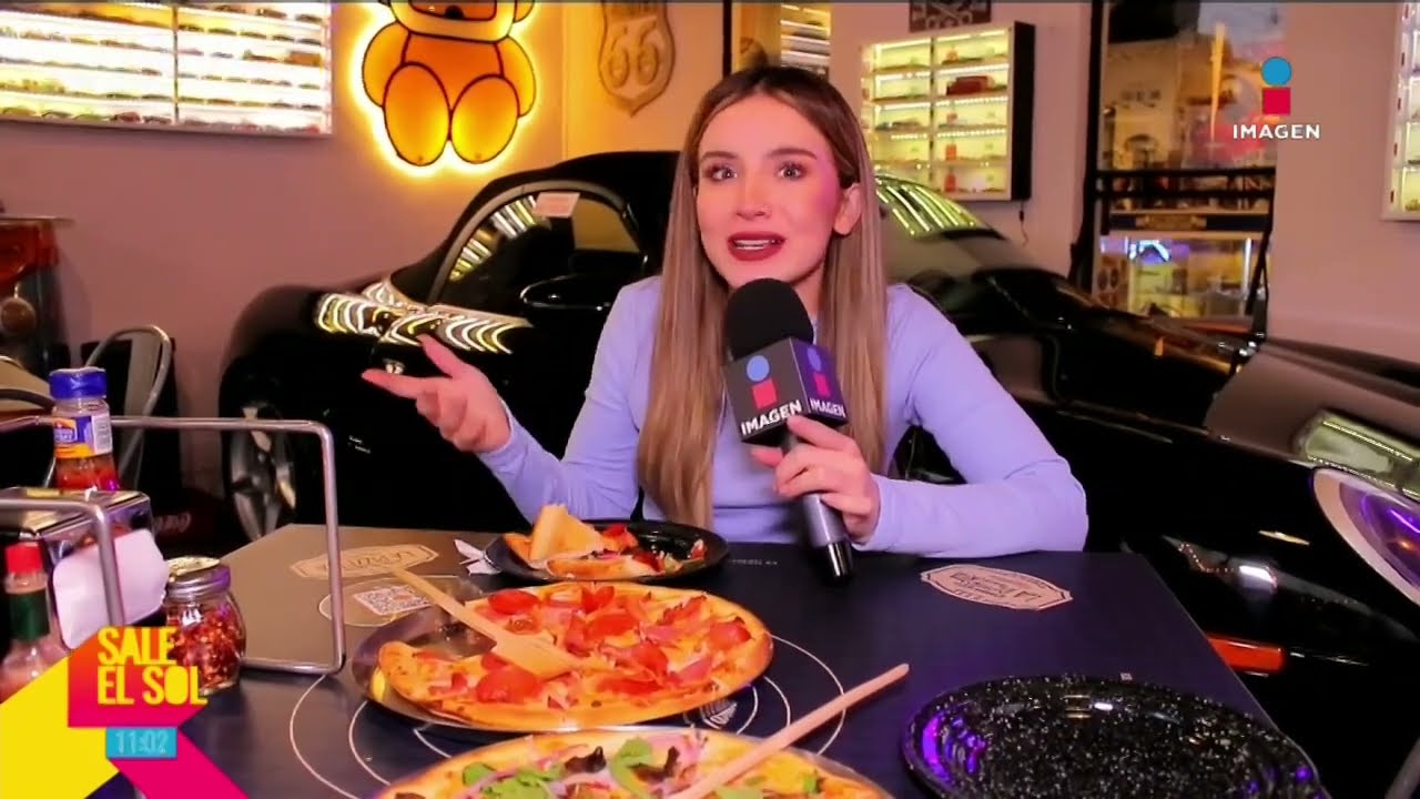 Pizzería sobre ruedas: combina el amor por los autos y las pizzas I Sale el Sol