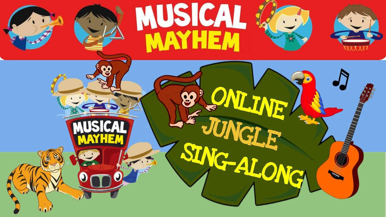 JUNGLE Sing-Along Music Class with Musical Mayhem