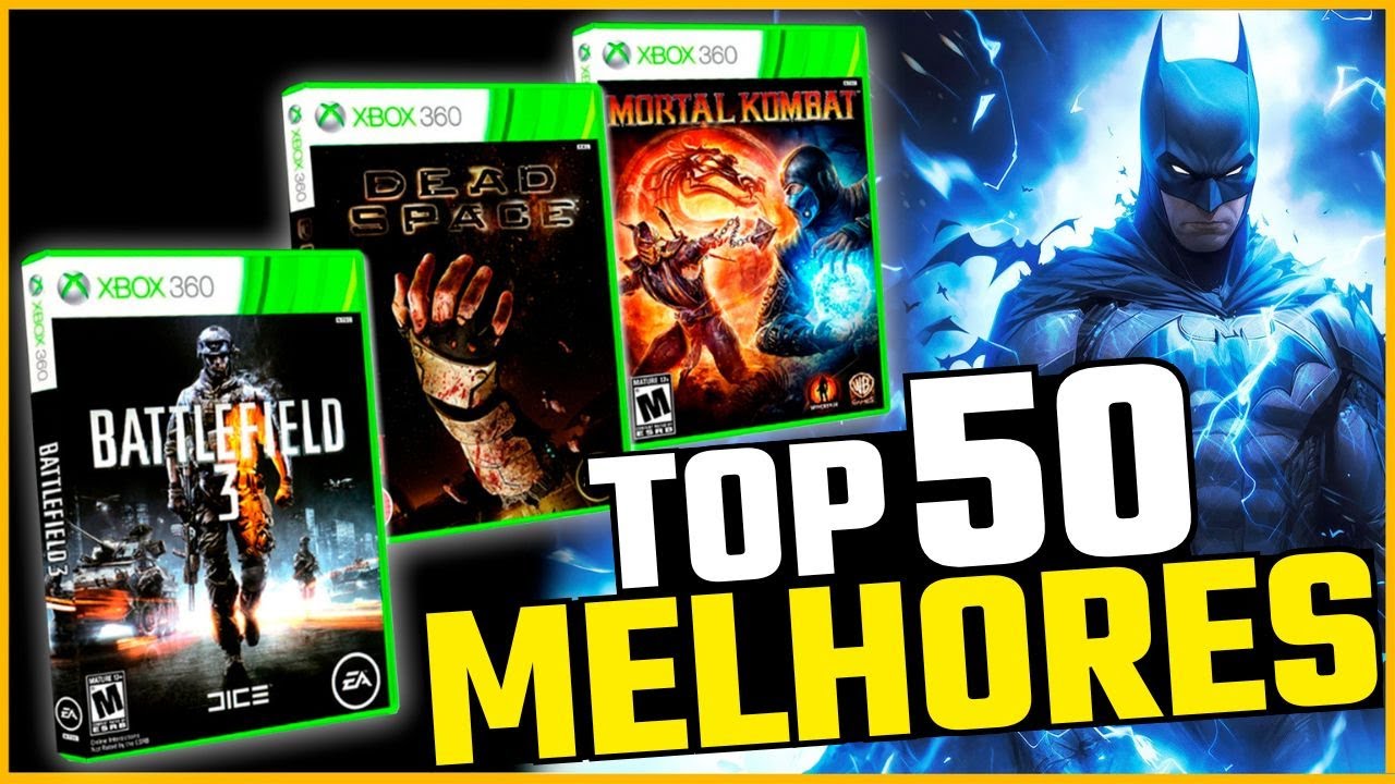 TOP 50 Melhores JOGOS do XBOX 360 de TODOS OS TEMPOS !!!