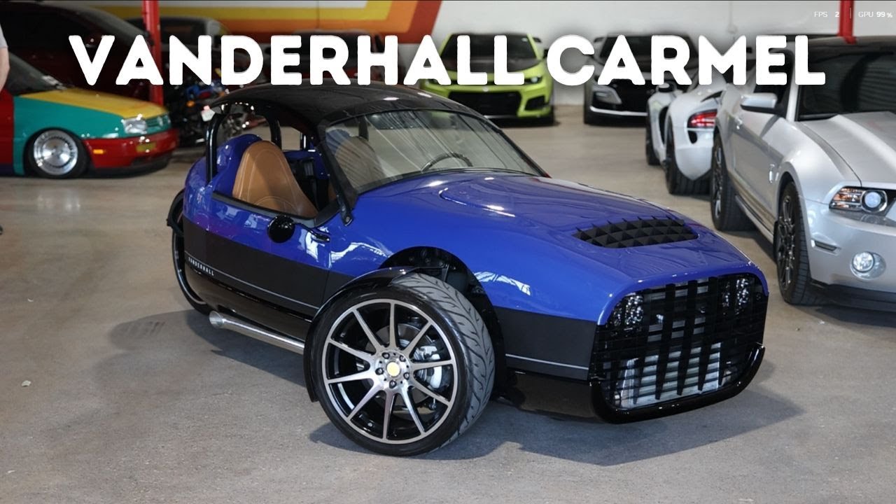 Vanderhall Carmel - The Best 3 Wheel on the Market