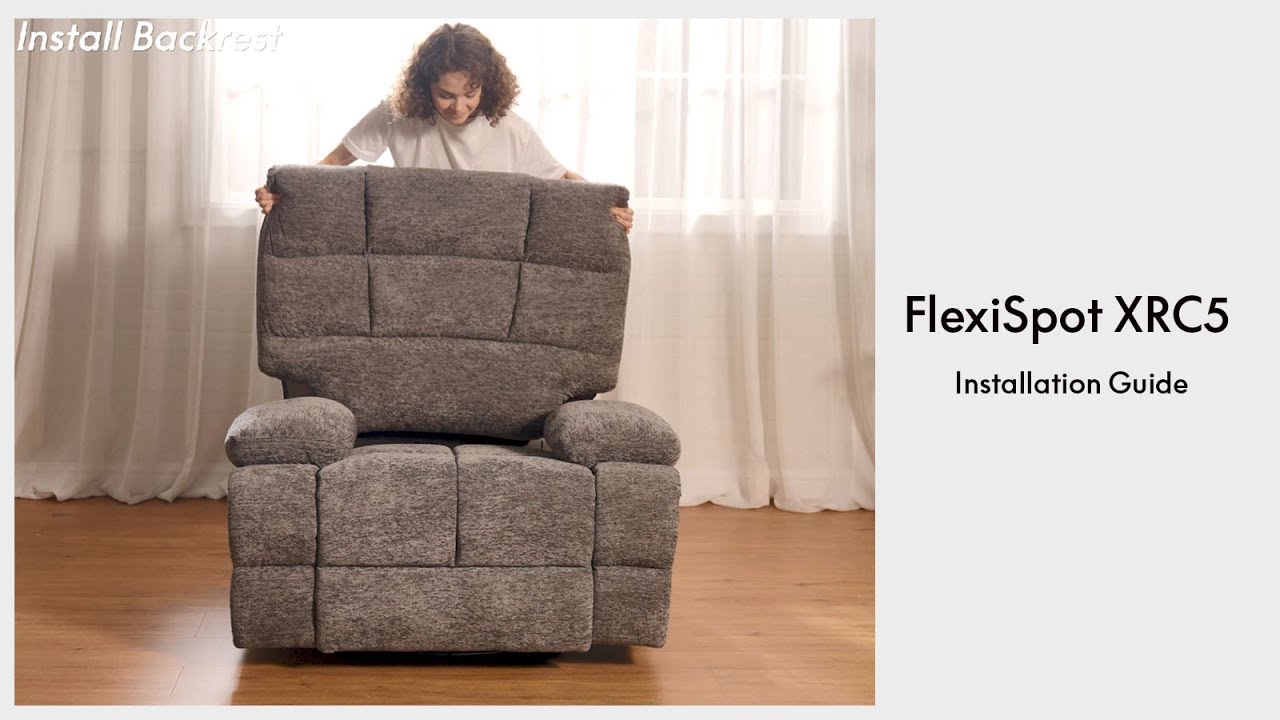 Tutorial-How To Assemble Your FlexiSpot Oversized Manual Swivel Rocker Recliner XRC5