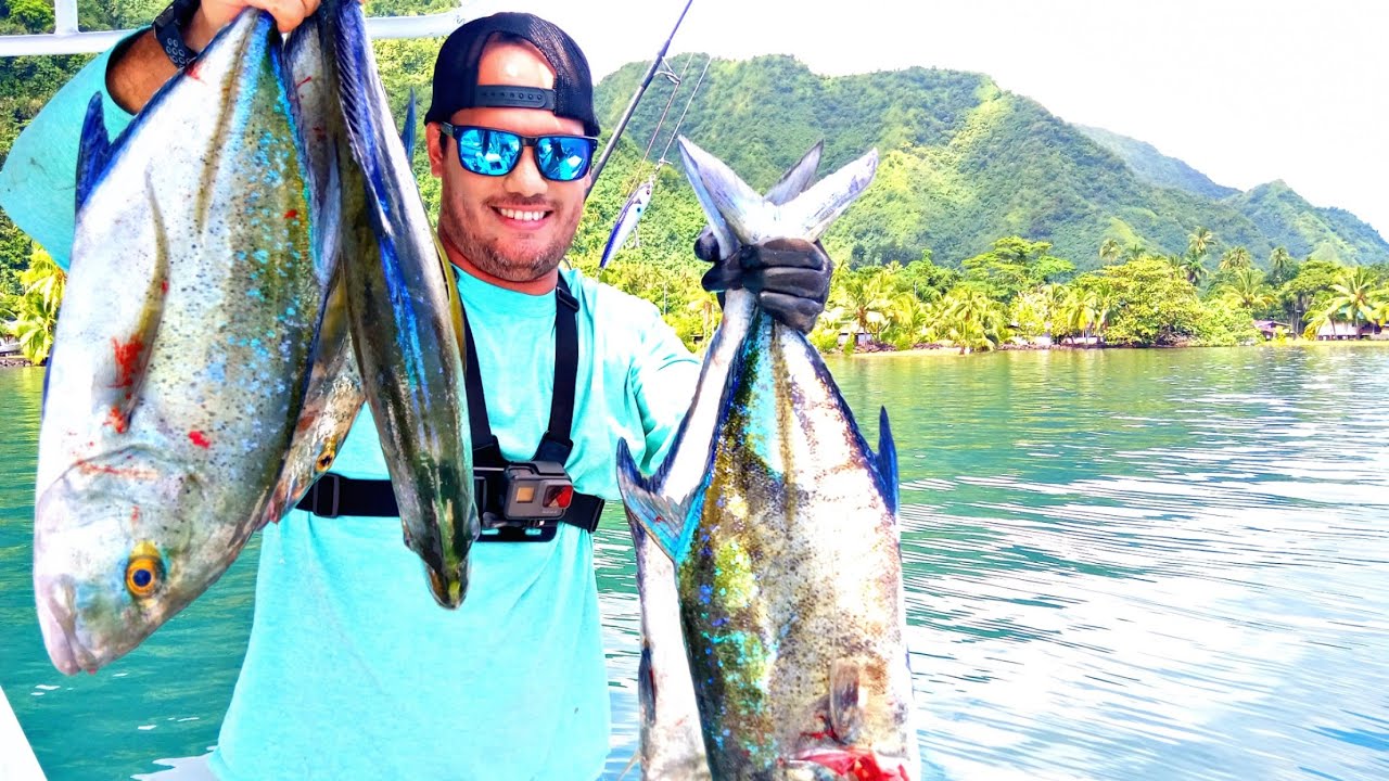 TAHITI_INCROYABLE PÊCHE AU LANCER dans le ROYAUME CACHÉ des TAVINIS