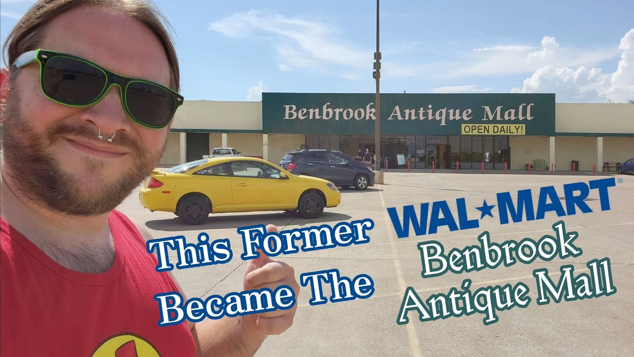 This Former Walmart Became The Benbrook Antique Mall! - Benbrook, TX