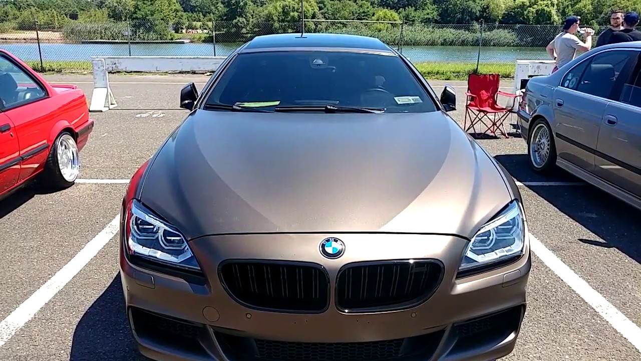 2015 MATTE FINISH FROZEN BRONZE METALLIC BMW 650