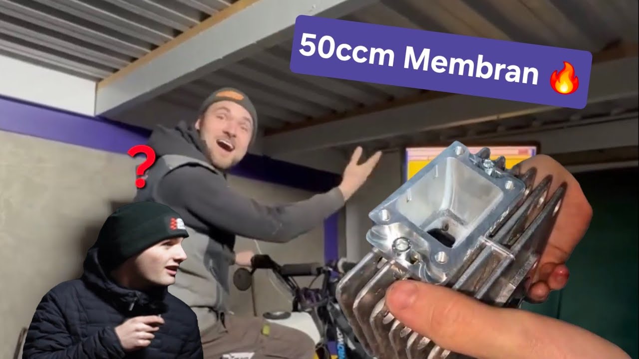 Simson 50ccm Membran macht Krawall 🛵💨📈