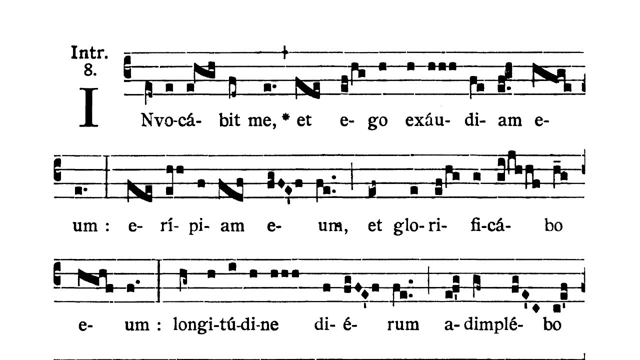 Dominica I in Quadragesima (I Niedziela Wielkiego Postu) - Introitus (Invocabit me)
