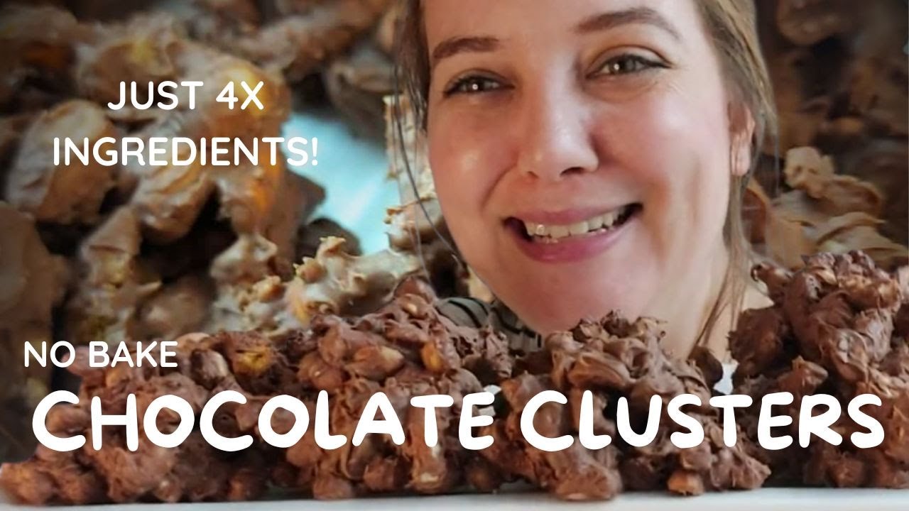 Easy No-bake Chocolate Clusters Recipe using only 4 Ingredients in South Africa!