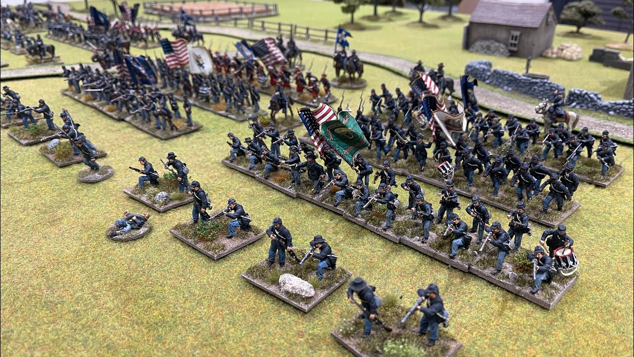28mm ACW Union Army showcase