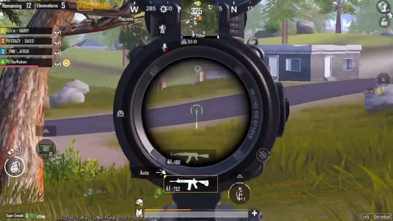Best Sensitivity Control 🔥 | Clean 1v3 Clutch Shots 🎯