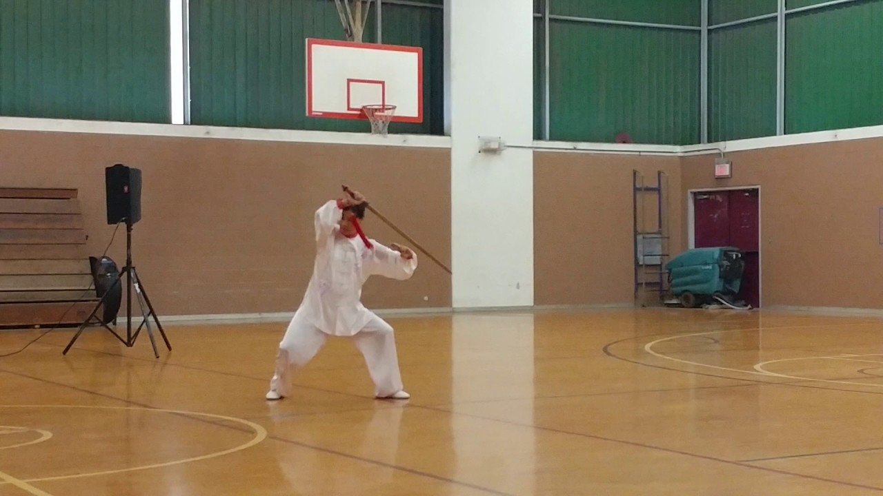 Tai Chi Sword 51 Forms  太極劍51式  Janet Jin