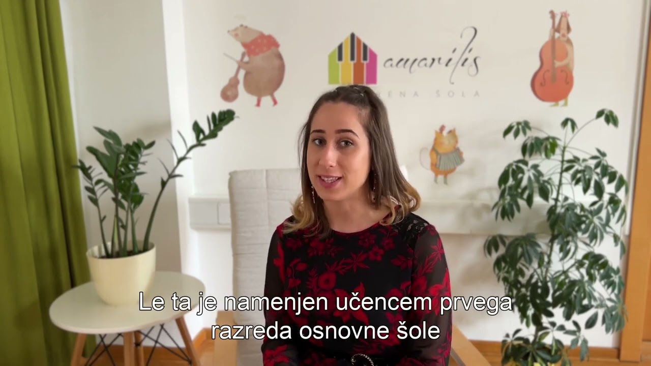 Predšolska glasbena vzgoja in glasbena pripravnica v Glasbeni šoli Amarilis
