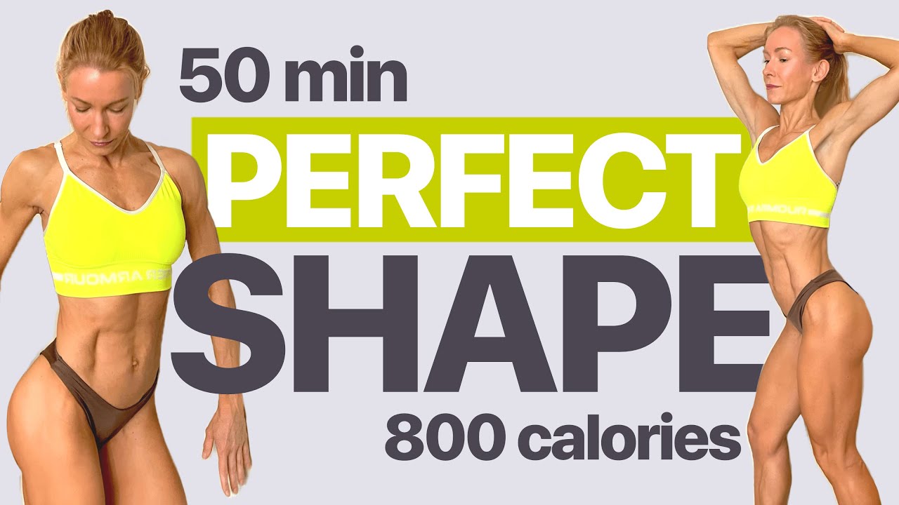 50 MIN INTENSE FAT BURN HIIT - Full Body WORKOUT For Weight Loss